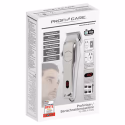 ProfiCare 331000 tagliacapelli Acciaio inox 5 Ioni di Litio - Vista aggiuntiva 7