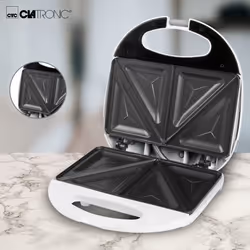 Clatronic ST 3477 tostiera 750 W Bianco - Vista aggiuntiva 4