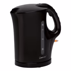 Bomann WK 3819, 1,7 L, 2200 W, Nero, Indicatore del livello dell'acqua, Arresto di sicurezza contro il surriscaldamento, Senz ...