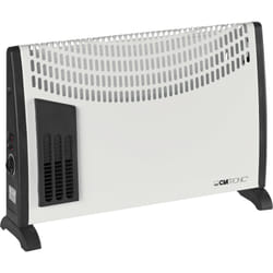 Clatronic KH 3433 Interno Nero, Bianco 2000 W Riscaldatore ambiente elettrico con ventilatore