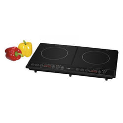 Clatronic DKI 3609 Nero Superficie piana Piano cottura a induzione 2 Fornello(i)