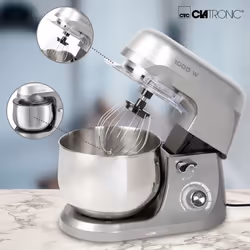 Clatronic KM 370 robot da cucina 1000 W 5 L Titanio