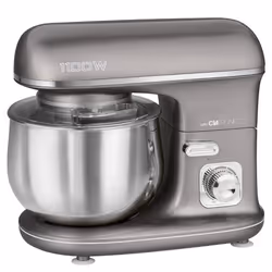 Clatronic 263877, 5 L, Grigio, 3 kg, Acciaio inox, 1100 W, 220 - 240 V
