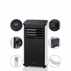Clatronic CL 3716 condizionatore portatile 65 dB 1010 W Nero