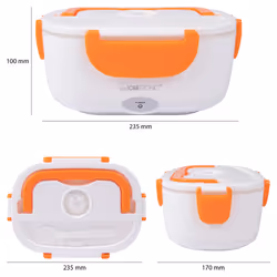 Clatronic LB 3719 40 W 1,7 L Arancione, Bianco Adulto - Vista aggiuntiva 4