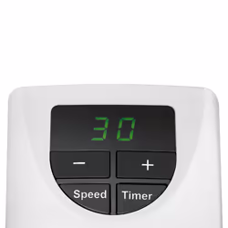 Clatronic HL 3738 Interno Nero, Bianco 350 W Riscaldatore ambiente elettrico con ventilatore