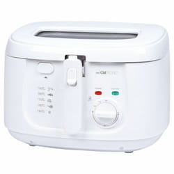 Clatronic FR 3771 Singolo 2,5 L 1800 W Friggitrice Bianco