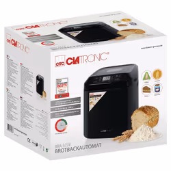 Clatronic BBA 3774 macchina per il pane 550 W Nero - Vista aggiuntiva 7