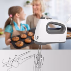 Clatronic HM 3775 Sbattitore manuale 400 W Grigio, Bianco - Vista aggiuntiva 5