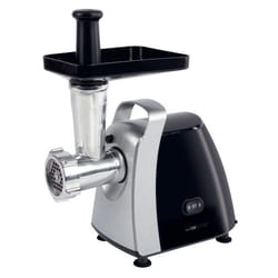 Clatronic FW 3803 tritacarne 1000 W Nero, Acciaio inox