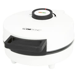 Clatronic WA 3832 1 waffle 1200 W Nero, Bianco