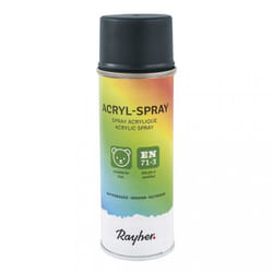 Rayher Hobby 34145572 pittura 200 ml Antracite Barattolo a spruzzo