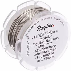 Il fil di ferro metallico in acciaio inox Rayher è uno strumento indispensabile e versatile sia per lavori di bigiotteria sia ...