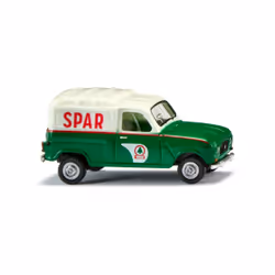 Wiking Renault R4, Modello city car, Preassemblato, 1:87, Renault R4 Kastenwagen "Spar", Qualsiasi tipo, 1 pz