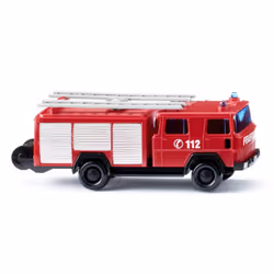 Wiking 096104, Modellino di camion dei pompieri, Preassemblato, 1:160, Feuerwehr LF 16 (Magirus), Qualsiasi tipo, 1 pz