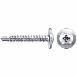 Fischer 40457, Vite, Metallo, Zinco, Utilità generale, Testa a sfera decentrata, Viti a croce