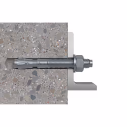 Fischer 45575 ancoraggio a vite e tassello 10 pz Tassello di espansione 237 mm