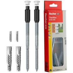Fischer - Thermax 8/80 M6 Kit 2 pz Tasselli per Fissaggio su Cappotto Isolante Max 80 mm