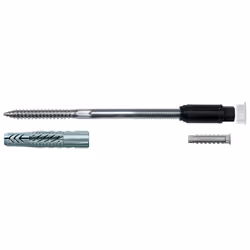 Fischer 45695, Kit di viti e tasselli a muro, Mattone, Cemento, 1,2 cm, 22 cm, 20 pz, Scatola