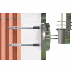 Fischer 45695 ancoraggio a vite e tassello 20 pz Kit di viti e tasselli a muro