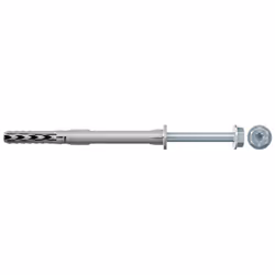 Fischer SXR 10 x 80 FUS, Tassello di espansione, Mattone, Cemento, Metallo, Nylon, Argento, T40, 1 cm