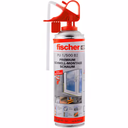 Fischer PU 500 Premium, Poliuretano (PU), Beige, 500 ml, 5 h, 8 h, -40 - 90 °C