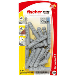 Fischer 52118 ancoraggio a vite e tassello 20 pz Tassello di espansione 40 mm
