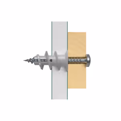 Fischer 52389 ancoraggio a vite e tassello 100 pz Tassello a muro 22 mm - Vista aggiuntiva 4