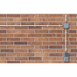 Fischer 68016 fermacavo Grigio 50 pz