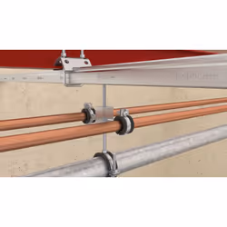 Fischer FGRS Nero, Acciaio inox Morsetto ad anello
