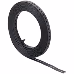 Fischer 79554, Supporto per cavo, Polietilene (PE), Acciaio, Nero