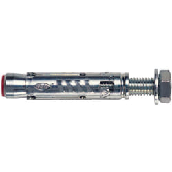 Tassello in acciaio con vite t.e. tam - ø mm.10 ma x mm.90 tassello ø mm.15x69