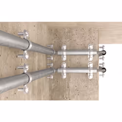 Fischer 90851 supporto e dispositivo di fissaggio per impianti idraulici Fascetta per tubo