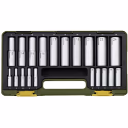 Dettagli tecnici Dimensione chiave (metrica) 4 mm, 5 mm, 5.5 mm, 6 mm, 7 mm, 8 mm, 9 mm, 10 mm, 11 mm, 12 mm Impronta (caccia ...