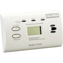 Gloria KO2D Rilevatore monossido di carbonio a batteria Rileva Monossido di carbonio