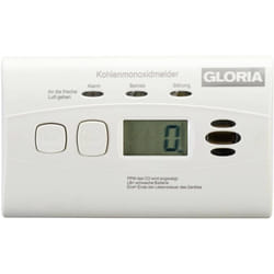 Gloria - KO10D Rilevatore monossido di carbonio inclusa batteria con 10 anni di vita a batteria Rileva Monossido di carbo
