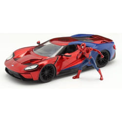 Simba Toys Marvel Spiderman Ford Gt Del 2017 In Scala 1:24 Con Personaggio Di Spiderman In Die Cast