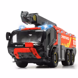 Dickie Toys RC Airport Fire Brigade, Camion dei vigili del fuoco, 3 anno/i