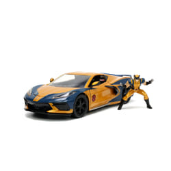 Jada Toys Marvel X-Men Wolverin Chevy Corvette