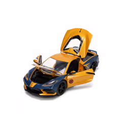 Jada Toys Marvel X-Men Wolverin Chevy Corvette