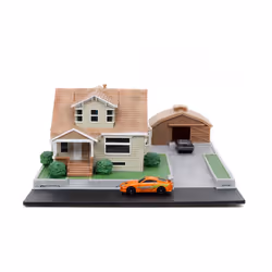 Jada Toys F&F Nano Dom's House Display Diorama - Vista aggiuntiva 4