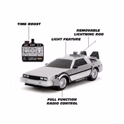 Jada Toys Back to the Future RC Time Machine 1:16 modellino radiocomandato (RC) Auto Motore elettrico