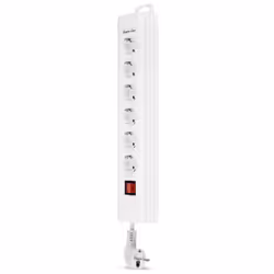REV 14612113 prolunghe e multiple 2,4 m 6 presa(e) AC Interno Bianco - Vista aggiuntiva 5