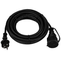 REV 0065109 prolunghe e multiple 10 m 1 presa(e) AC Interno/esterno Nero