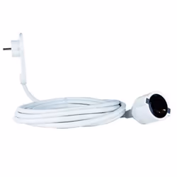 REV 0016035114, 3 m, Interno, 1,5 mm², Bianco, 1 presa(e) AC, 1 pz