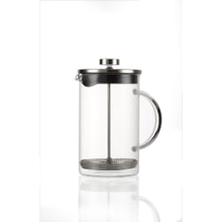 Ritzenhoff & Breker Rio Сaffettiera a stantuffo 0,8 L Nero, Argento, Trasparente