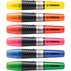 STABILO Luminator evidenziatore 1 pz Punta smussata Rosso - Vista aggiuntiva 4