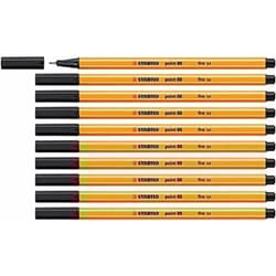 confezione 10Pz Fineliner Point 88 blu Notte
