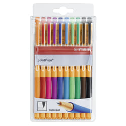 STABILO pointVisco Fine Penna in gel con cappuccio Multicolore 10 pz