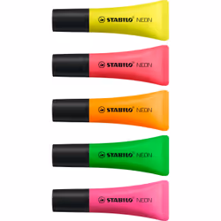 STABILO NEON evidenziatore 1 pz Punta smussata Verde - Vista aggiuntiva 4